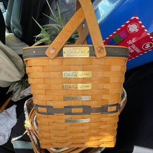 Longaberger Collectors Club Membership Basket